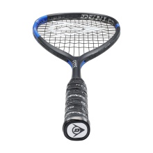 Dunlop Squashschläger Sonic Core FX 115 115g/sehr grifflastig 2024 blau/schwarz/gelb - besaitet -